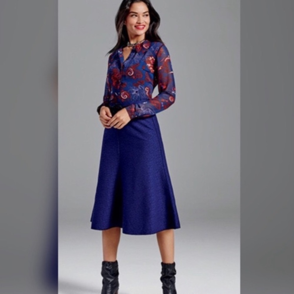 CAbi Tulip A-line Skirt Style 3097 Sz 4
